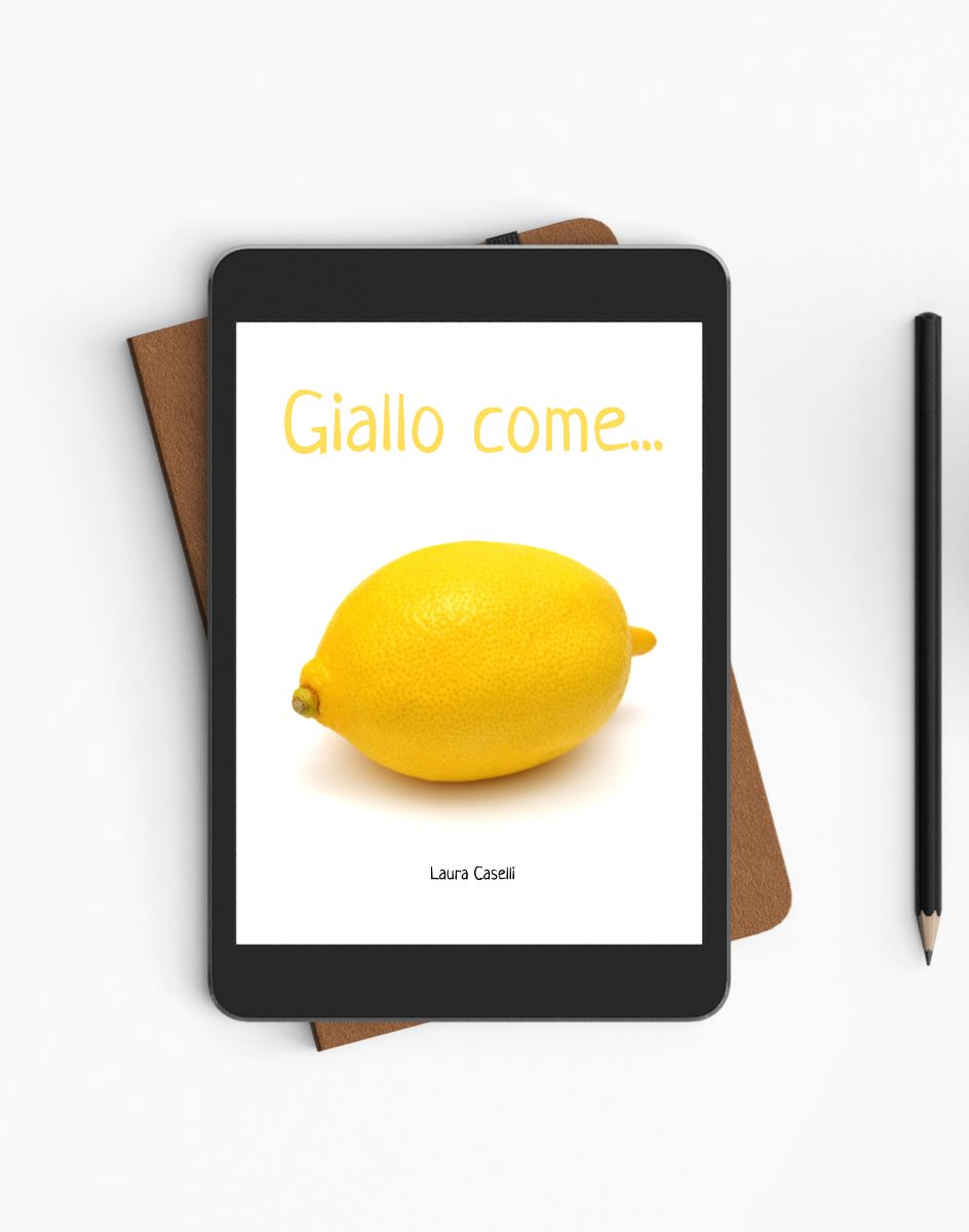 Libro sul colore giallo per bambini